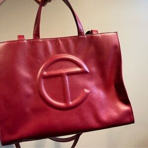 medium burgundy telfar